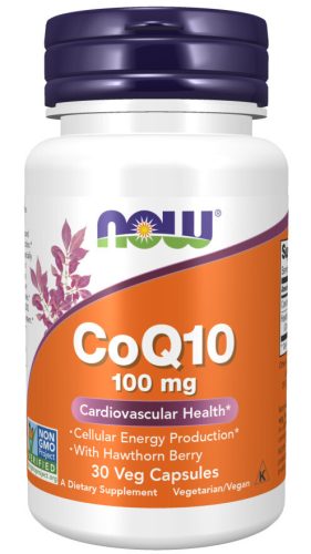 Now Foods CoQ10 100mg 30 Veg Capsules 30 Kapszula