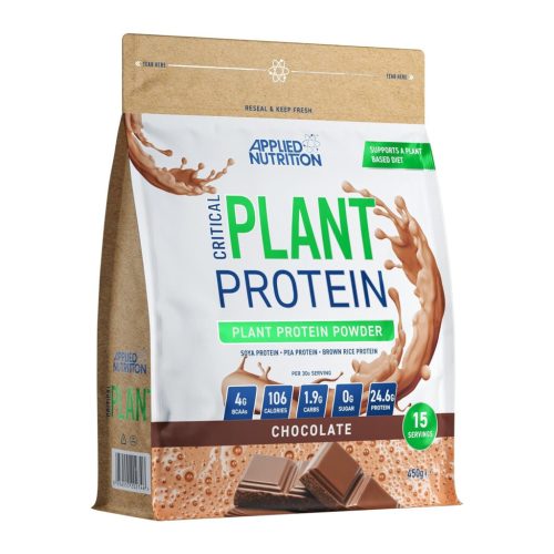 Applied Nutrition Critical Plant Protein 450g Chocolate (Csokoládé)