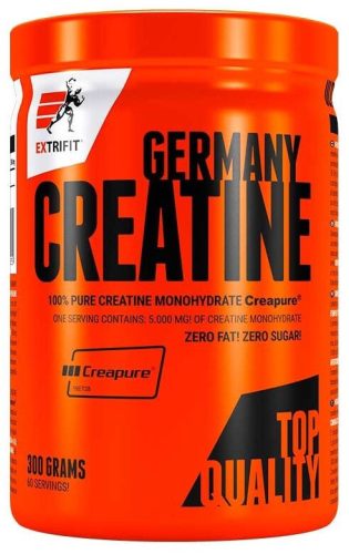 ExtriFit Germany Creatine 100% Pure Monohydrate Creapure 300g Unflavored (Ízesítetlen) EXP.:2025/10/17