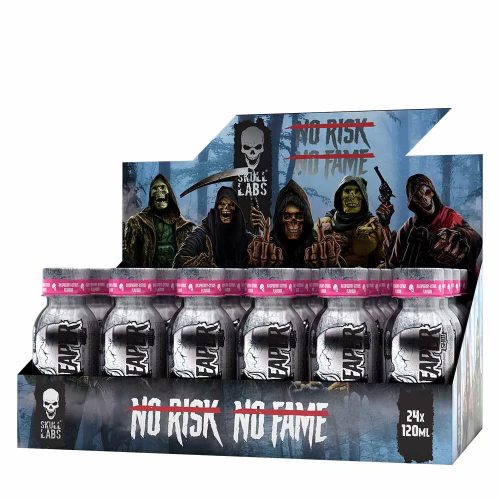 Skull Labs Karton Brain Reaper Shot 12x120ml Grapefruit Cherry (Grapefruit Cseresznye)