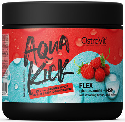 OstroVit Aqua Kick Flex 300g Strawberry (Eper)