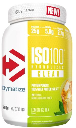 Dymatize Iso 100 Clear 900g Lemon Ice Tea (Tea)