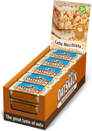 Energy Oatsnack Karton Energy OatSnack Bar 15x65g Latte Macchiato (Tejeskávé)
