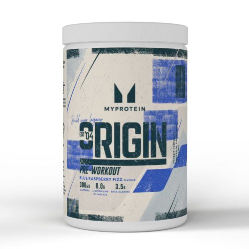 Myprotein Origin Pre-Workout 600g Blue Raspberry Fizz (Kék Málna)