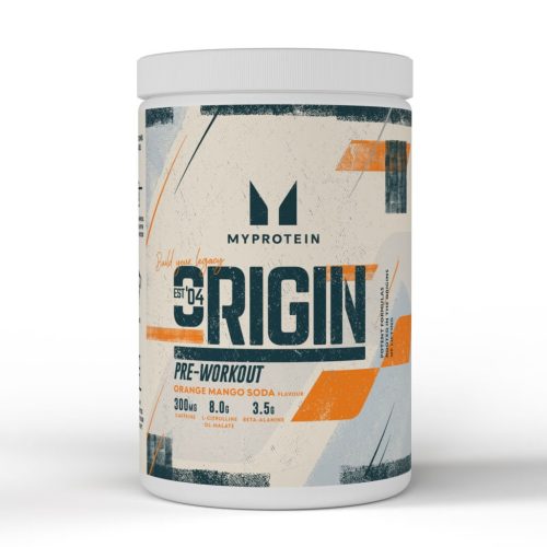 Myprotein Origin Pre-Workout 600g Orange Mango Soda (Narancs Mangó)