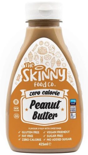 Skinny Foods Syrup Zero Calorie 425ml Peanut Butter (Mogyoróvaj)