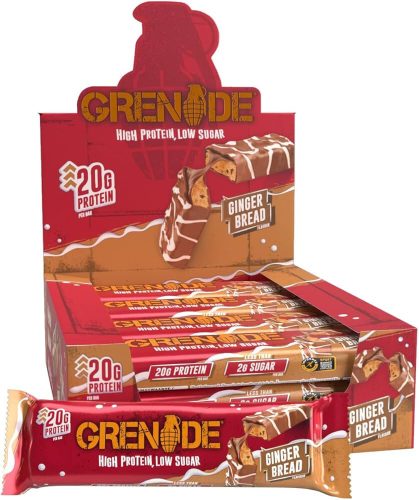 Grenade Karton Carb Killa Protein Bar 12x60g Gingerbread (Mézeskalács)