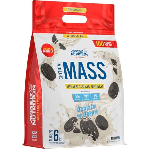 Applied Nutrition Critical Mass Original 6000g Cookies and Cream (Sütikrém)