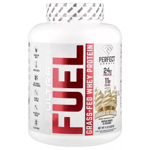 Perfect Sports Ultra Fuel Grass-Fed Whey Protein 1820g Vanilla Ice Cream (Vanília)
