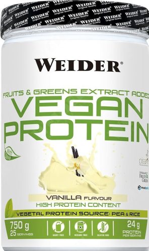 Weider Vegan Protein 750g Cookies (Süti)