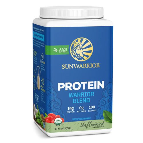 Sunwarrior Warrior Blend Organic 750g Unflavored (Ízesítetlen)