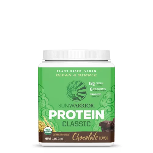 Sunwarrior Protein Classic (Plant Based, Organic) 375g Chocolate (Csokoládé)