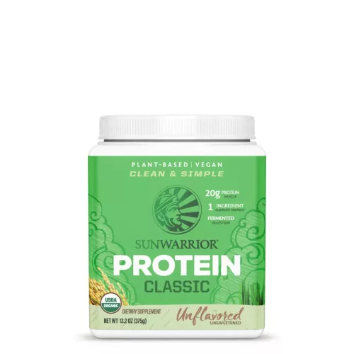 Sunwarrior Protein Classic (Plant Based, Organic) 375g Unflavored (Ízesítetlen)