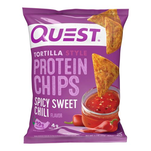 Quest Nutrition Tortilla Style Protein Chips 32g Spicy Sweet Chili (Édes Csípős Chili)
