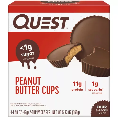 Quest Nutrition Karton  Peanut Butter Cups 12x42g Peanut Butter (Mogyóróvaj)