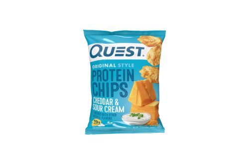 Quest Nutrition Original Style Protein Chips 32g Cheddar & Sour Cream (Cheddar Sajt és Tejföl)