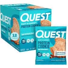 Quest Nutrition Karton Protein Cookie 12x59g Snicker Doodle (Fahéjas Keksz)