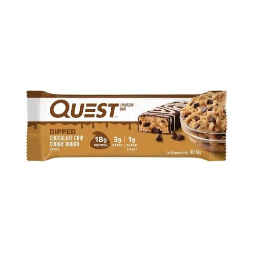 Quest Nutrition Quest Mini Bars 23g Chocolate Chip Cookie Dough (Csokoládé Darabkás Süti)