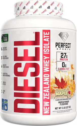 Perfect Sports Diesel 100% New Zealand Whey Isolate 2267g Canadian Maple (Kanadai Juharszirup)