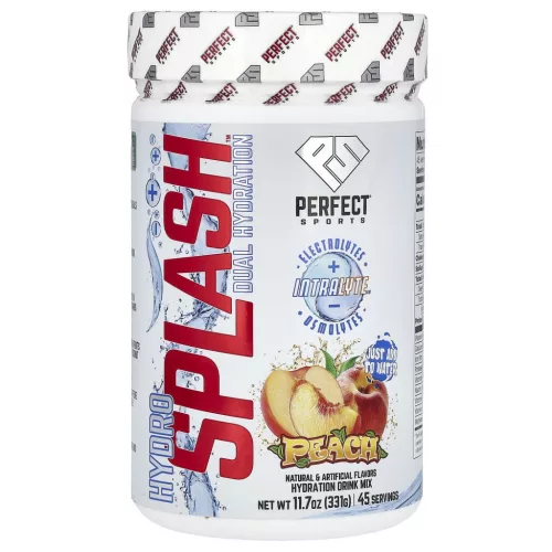 Perfect Sports Hydro Splash Dual Hydration 331g Peach (Barack)