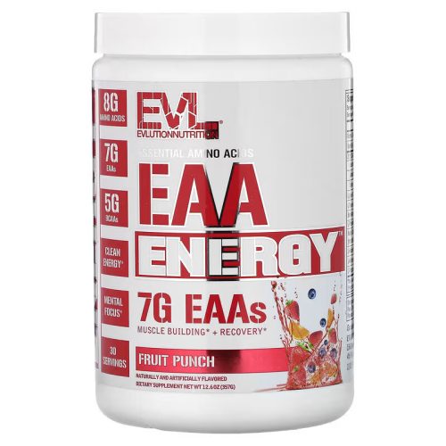 EVL Nutrition EAA Energy 357g Fruit Punch (Gyümölcspuncs)