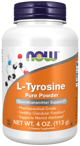Now Foods L-Tyrosine Powder 113g Unflavoured (Ízesítetlen)
