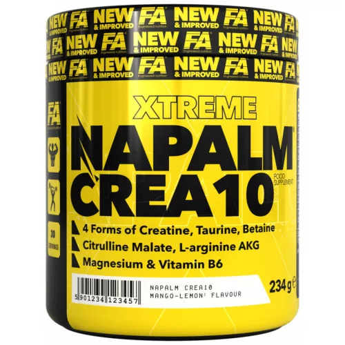 Fitness Authority Xtreme Napalm Crea10 234g Exotic (Egzotikus Gyümölcs)