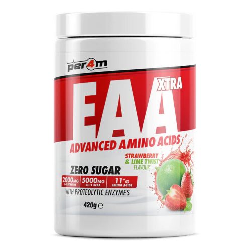 PER4M Nutrition EAA Xtra 420g Strawberry & Lime Twist (Eper Lime)
