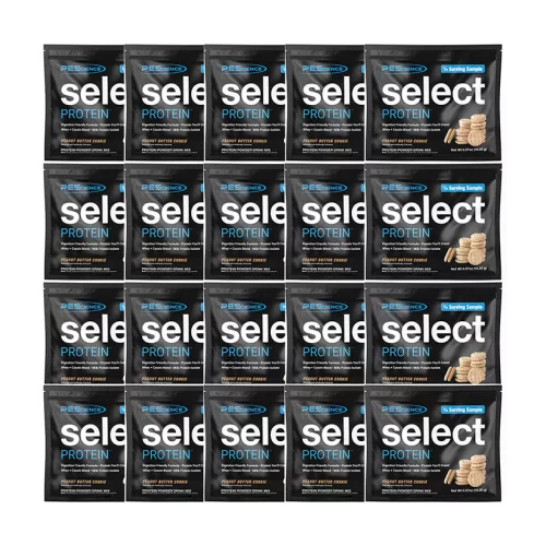 PEScience Select Protein 20x16,25g Peanut Butter Cookie (Mogyoróvaj Sütemény) (10 adag)