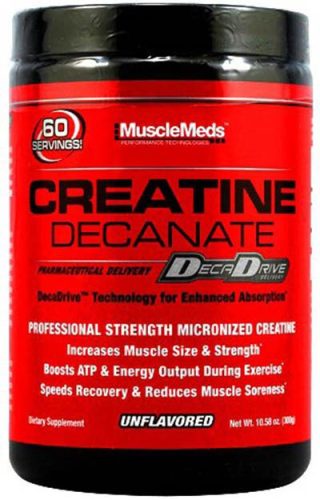 MuscleMeds Creatine Decanate 300g Unflavored (Ízesítetlen)