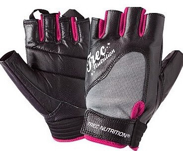 Trec Nutrition Trec Fitness Black/Pink (Edzőkesztyű) L (Nagy Méret)