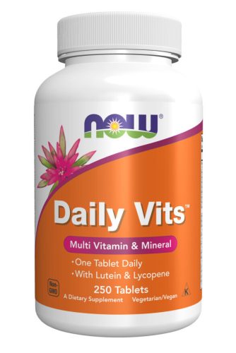 Now Foods Daily Vits™ 250 Tablets 250 Tabletta