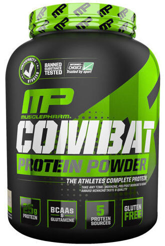 MusclePharm Combat Protein Powder 1814g USA Banana Cream (Banán)