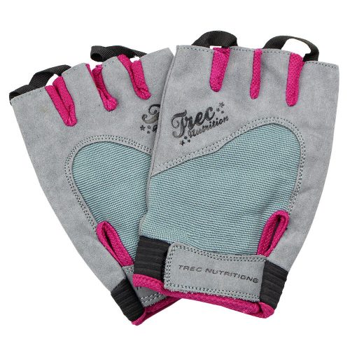 Trec Nutrition Trec Fitness Grey/Pink (Edzőkesztyű) L (Nagy Méret)