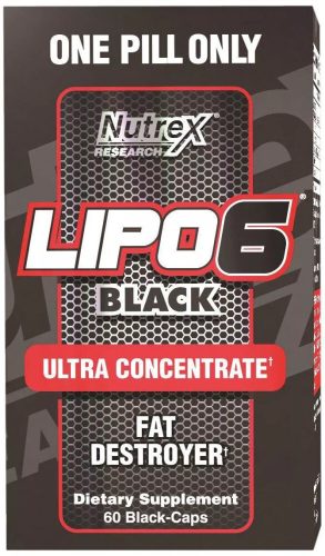 Nutrex Lipo 6 Black Ultra Concentrated EU 60 Capsules 60 Kapszula