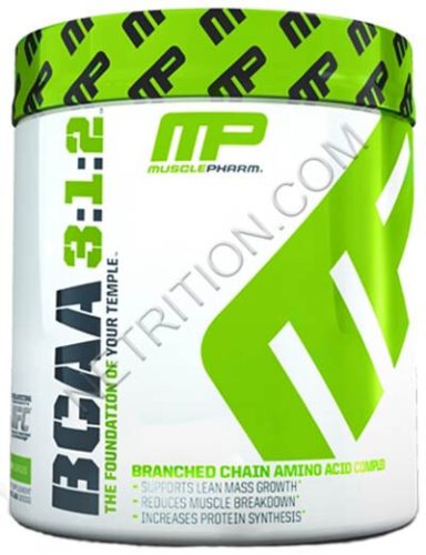 MusclePharm BCAA Powder 234g USA Unflavored (Ízesítetlen)