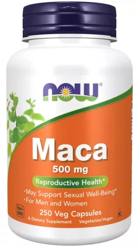 Now Foods Maca 500mg 250 Veg Capsules 250 Kapszula