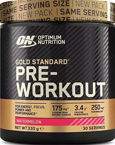 Optimum Nutrition Gold Standard Pre-Workout 330g Blue Raspberry (Kék Málna)