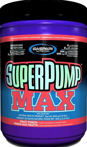 Gaspari Nutrition SuperPump Max 640g Sour Apple Candy (Alma)