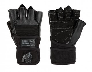 Gorilla Wear Dallas Wrist Wraps Gloves Black L (Nagy Méret)