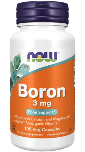Now Foods Boron 3mg 100 Veg Capsules 100 Kapszula