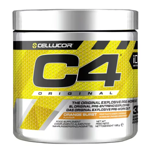 Cellucor C4 ORIGINAL 195g 30 SERVINGS Orange (Narancs)