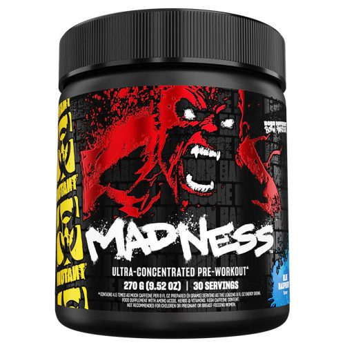 Mutant Madness 225g Blue Raspberry (Kék Málna)