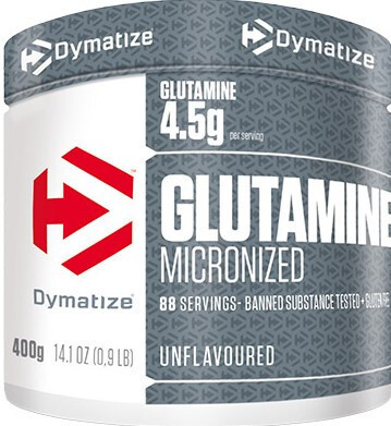 Dymatize Glutamine Powder 400g Unflavored (Ízesítetlen)