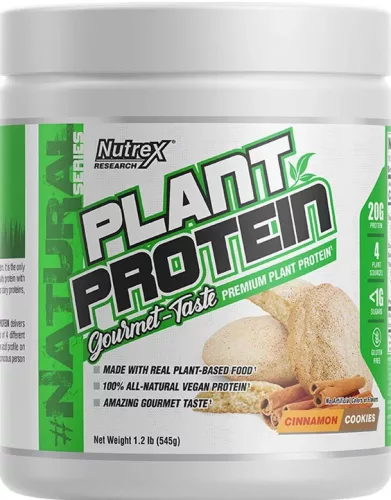 Nutrex Plant Protein 567g Vanilla Caramel (Vanília Karamell)