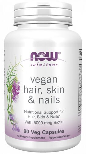 Now Foods Vegan Hair Skin And Nails 90 Capules 90 Kapszula