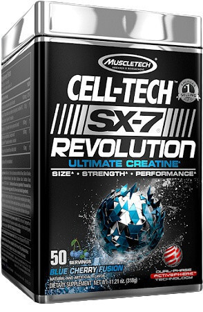 Muscle Tech Sx-7 Revolution Cell Tech 350g Blue Cherry Fusion (Kékmálna Meggy)