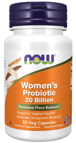Now Foods Womens Probiotic 20 Billion 50 Veg Capsules 50 Vegetáriánus Kapszula EXP.:2025/11/30