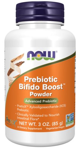 Now Foods Prebiotic Bifido Boost Powder 3oz 85g Unflavored (Ízesítetlen) EXP.:2025/11/30
