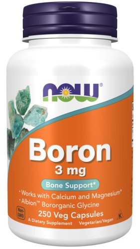 Now Foods Boron 3mg 250 Veg Capsules 1 Kapszula